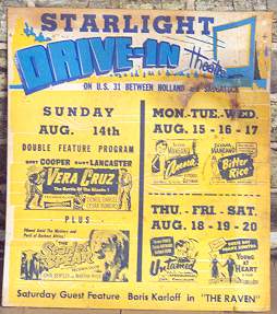 Starlight Drive-In Theatre - Poster